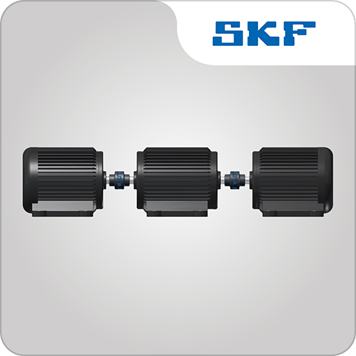 Machine train shaft alignment