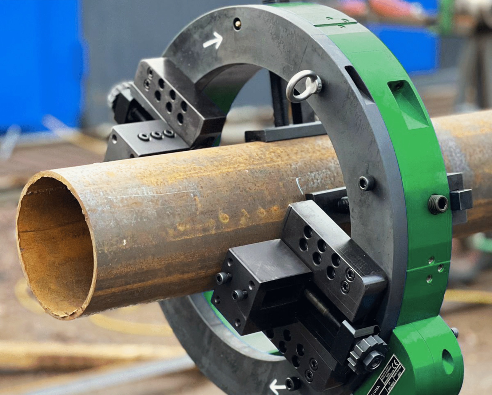Sygma Cube pipe cutting and bevelling machines